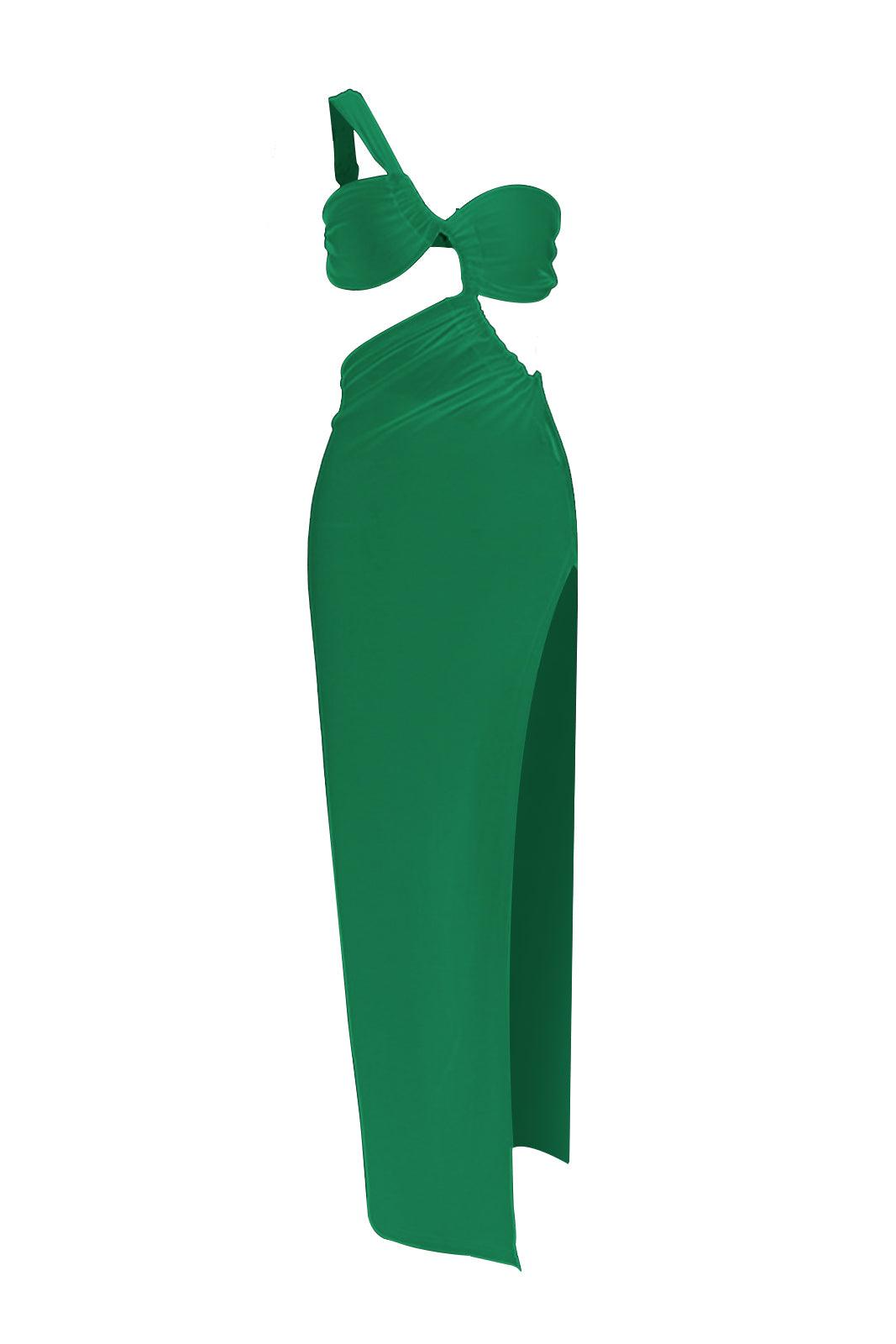 Anita Green Backless Maxi Dress