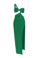Anita Green Backless Maxi Dress