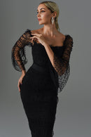 Sorel Mesh Midi Dress