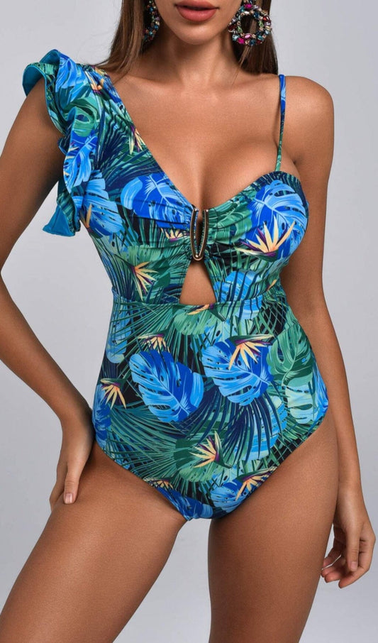 Byrne Tropical Printed Swimwear