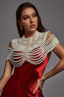 Abbey Pearl Shawl Top