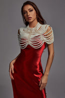 Abbey Pearl Shawl Top