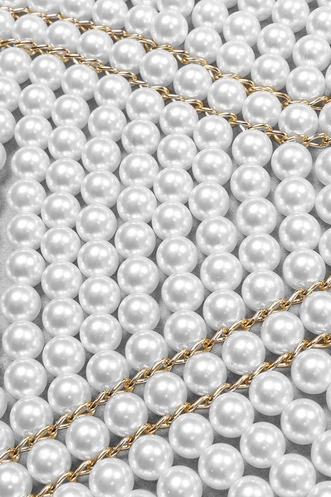 Abbey Pearl Shawl Top