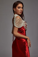 Abbey Pearl Shawl Top